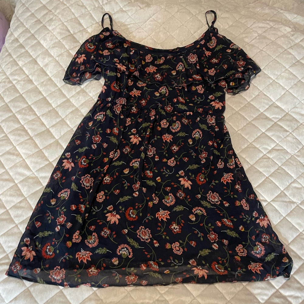 Hollister Off-Shoulder Floral Dress